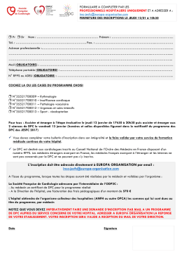 pour les professionnels hospitaliers