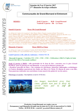 in format io nscommunautes