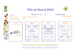 Ville de Vaux le Pénil