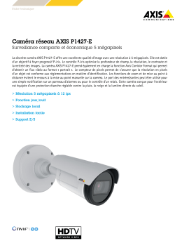 Caméra réseau AXIS P1427-E