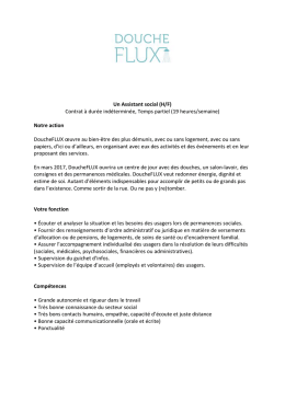 Un Assistant social
