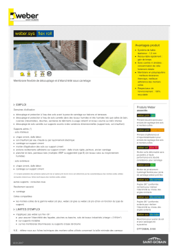 weber.sys flex roll