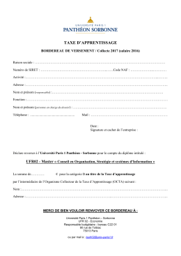 Conseil en Organisation, Strat&eacute;gie et syst&egrave;mes d`Information