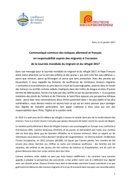 Texte en PDF - Eglise catholique en France