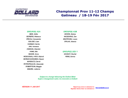Championnat Prov 11-12 Champs Gatineau / 18