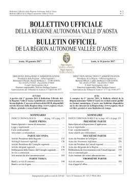 della regione autonoma valle d`aosta 䉕䱌䕔 de la région autonome