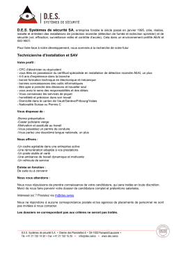 Technicien SAV
