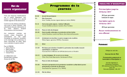 Journ&eacute;e r&eacute;gionale en production mara&icirc;ch&egrave;re