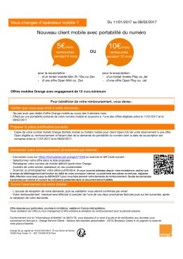 valider votre remboursement via ce formulaire