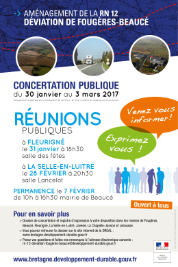 concertation publique