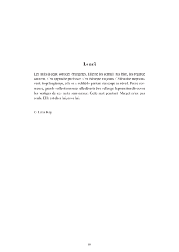 Le café - Over-blog