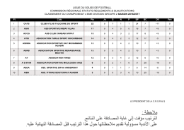 BP 134, Boulevard Hassan II, AGADIR LIGUE DU SOUSS DE