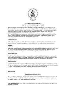 Fiche de présentation - Association Bretonne des Amis de Saint