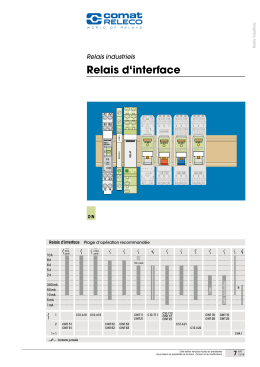 Relais d`interface