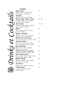 Cocktails