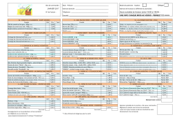 Bon de commande - les - paniers