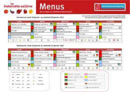 Restaurants scolaires - Ville de Saint-Etienne-du