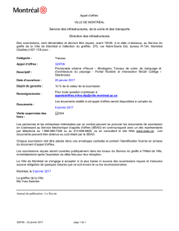 Travaux de voirie, de marquage et d`architecture du paysage