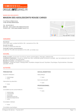 maison des adolescents rouge cargo