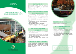 fopep - Caisse Centrale de Garantie
