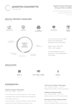 CV - Quentin Chaumette