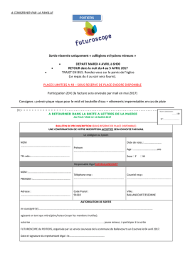 t&eacute;l&eacute;charger le bulletin d`inscription