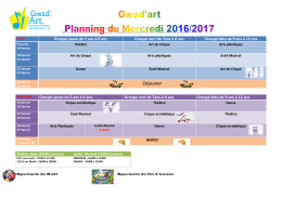 telecharger le planning