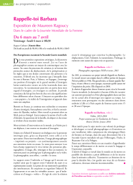 Rappelle-toi Barbara