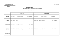 G&eacute;nie Electrique et Energies Renouvelables