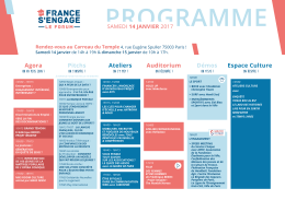 programme - La France s`engage