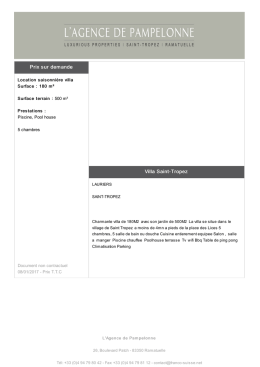 Prix sur demande Villa Saint-Tropez Saint