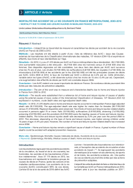 T&eacute;l&eacute;charger cet article - InVS