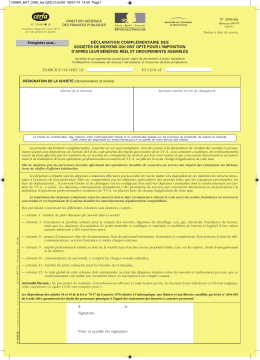 Formulaire n&deg;3267-P-SD | impots.gouv.fr