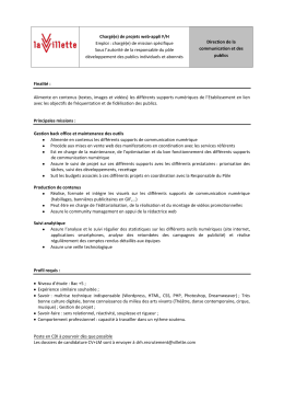 Finalit&eacute; - La Villette