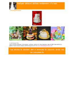 Quelques cr&eacute;ations r&eacute;aliser enti&egrave;rement &agrave; la main.