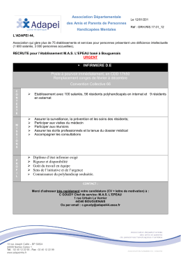 Association D&eacute;partementale des Amis et Parents de Personnes