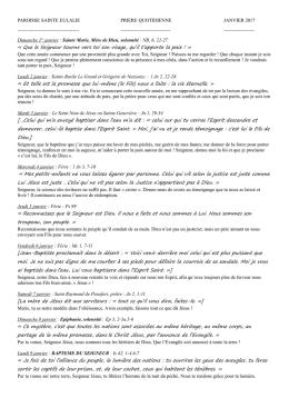 paroisse sainte eulalie priere quotidienne janvier 2017