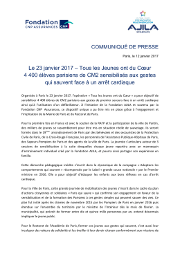Télécharger le communiqué de presse