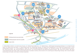 L&eacute;gende Parkings r&eacute;serv&eacute;s aux personnels Parkings payants