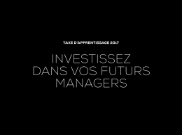 taxe d`apprentissage 2017