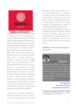 MagnaData_Publication_2015_2016