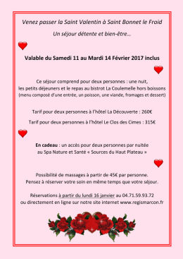 d&eacute;couvrir le d&eacute;tail du s&eacute;jour.