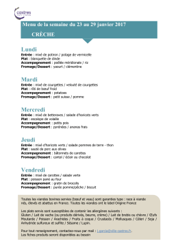 Cr&egrave;ches - Castres