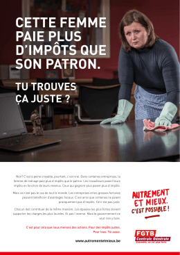 CETTE FEMME PAIE PLUS D`IMP&Ocirc;TS QUE SON PATRON.