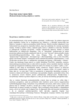 Žena koje nema i njeno tijelo - razlika