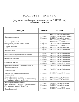 redovni studenti