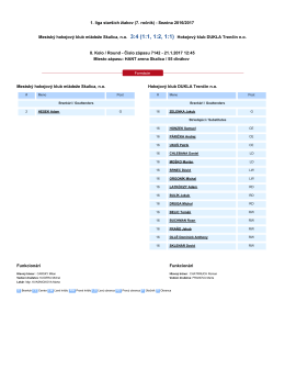 1. liga star&scaron;&iacute;ch žiakov (7. ročn&iacute;k)