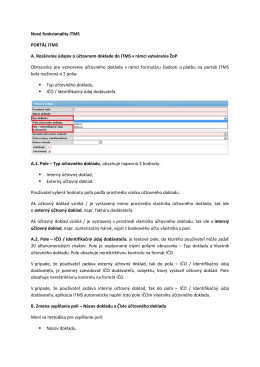 Nové funkcionality vo verzii 2.16.2.