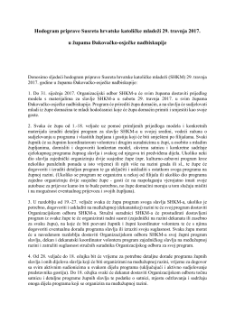 Hodogram priprave Susreta hrvatske katoličke mladeži