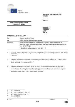 5162/17 DM/md 1 DRI 1. Komisija je 23. svibnja 2013. Vijeću